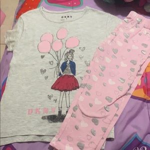 Girls DKNY outfit
